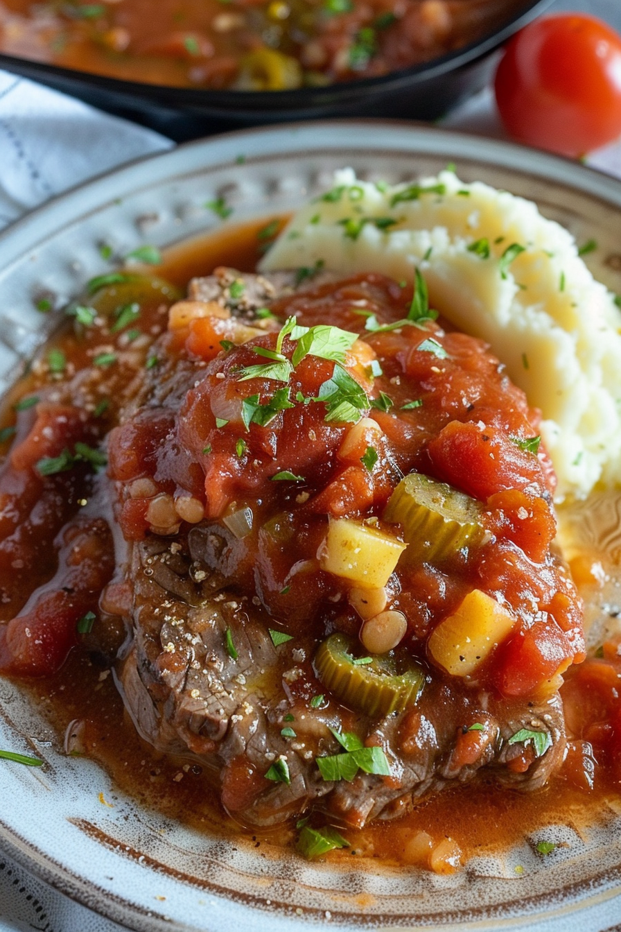 Homemade Old-Fashioned Swiss Steak