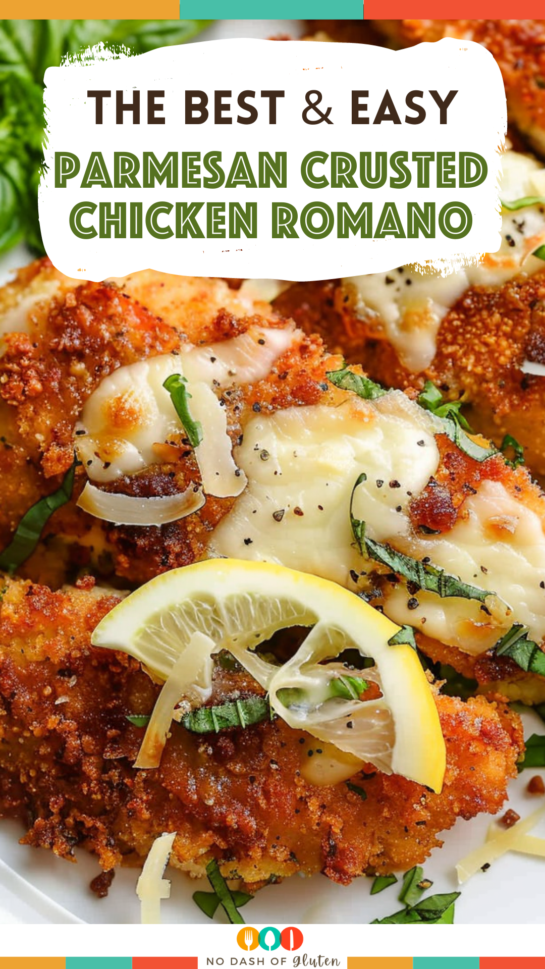 Parmesan Crusted Chicken Romano