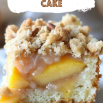 Peach Crumble Cake