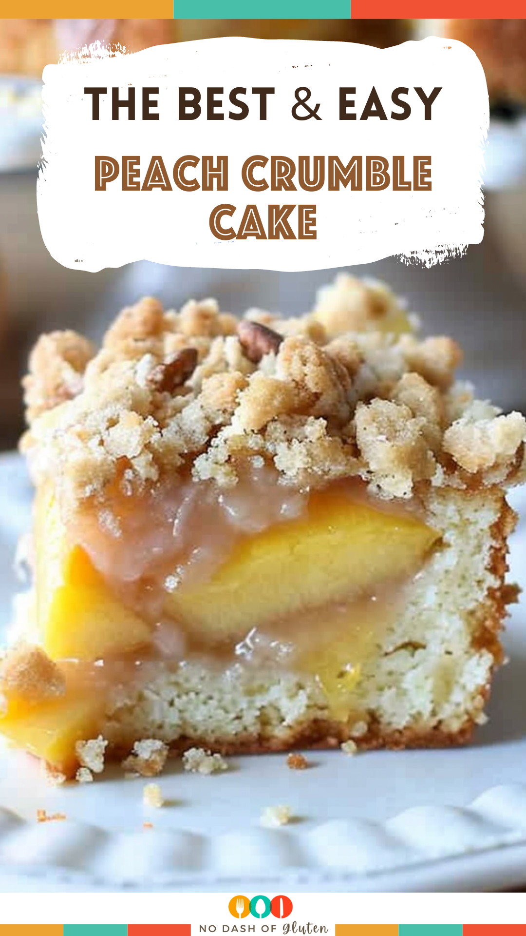 Peach Crumble Cake