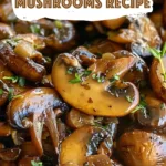 Perfect Sautéed Mushrooms Recipe