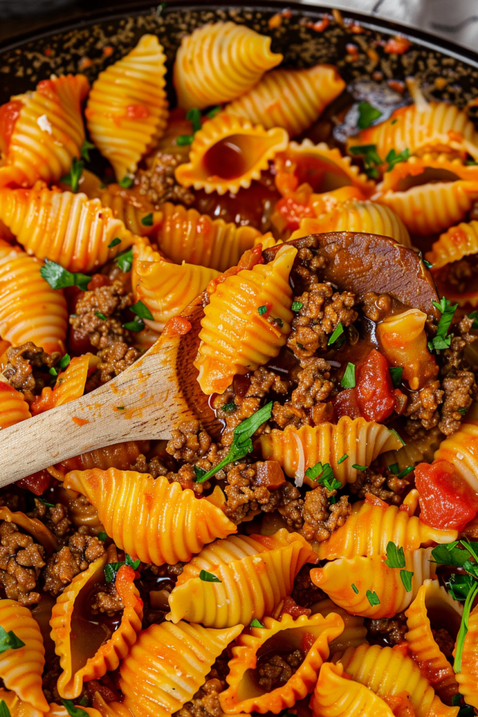 Quick And Hearty Ground Beef Pasta Shells