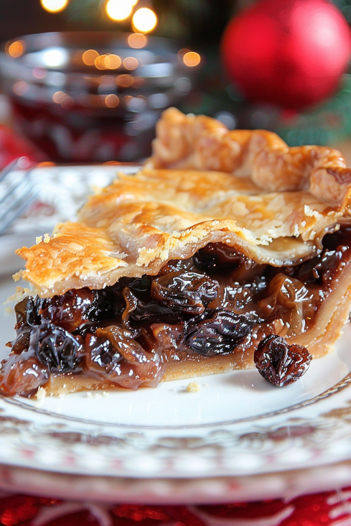 Delicious Old-Fashioned Raisin Pie