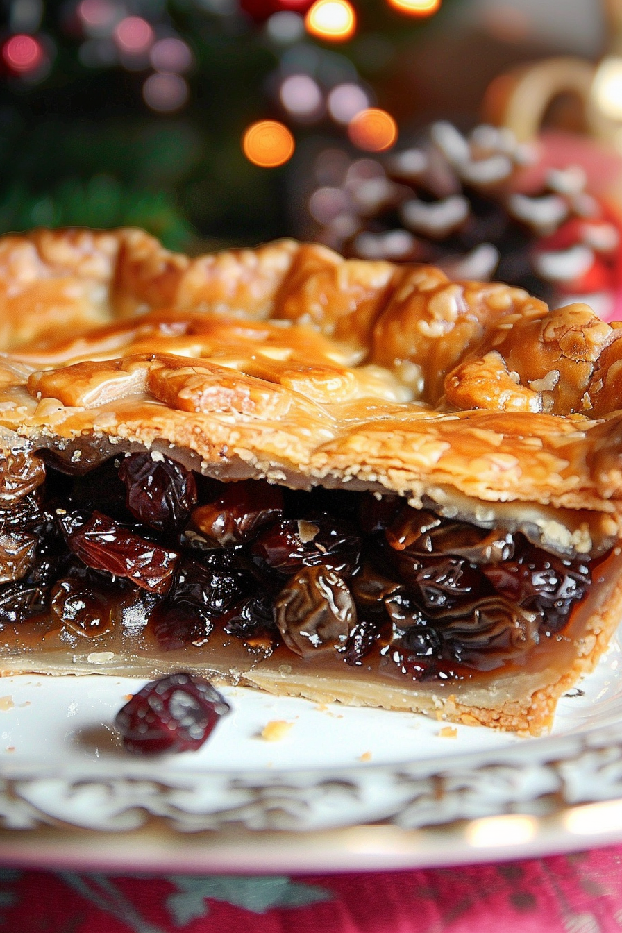 Delicious Old-Fashioned Raisin Pie