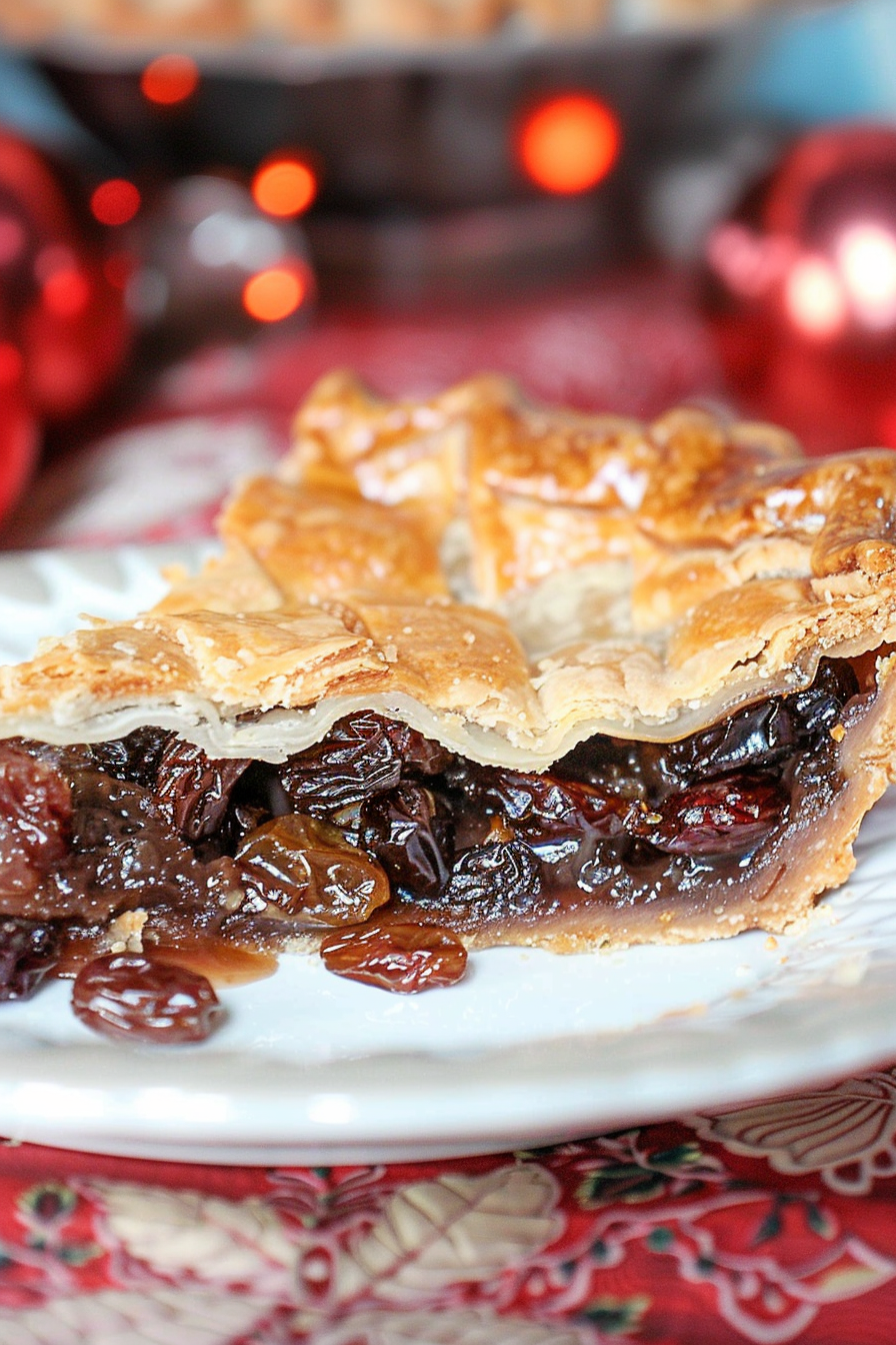 Delicious Old-Fashioned Raisin Pie