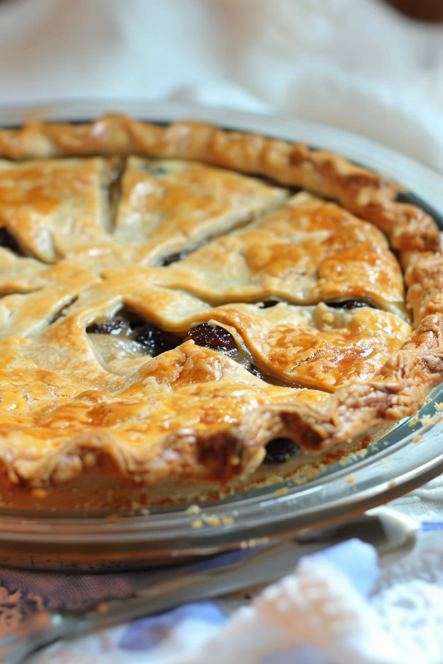 Delicious Old-Fashioned Raisin Pie