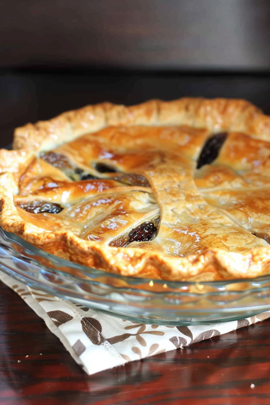 Delicious Old-Fashioned Raisin Pie