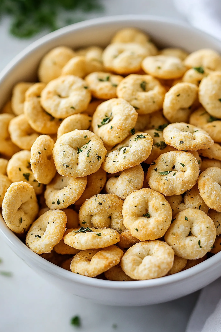 Herbaceous Ranch Oyster Crackers