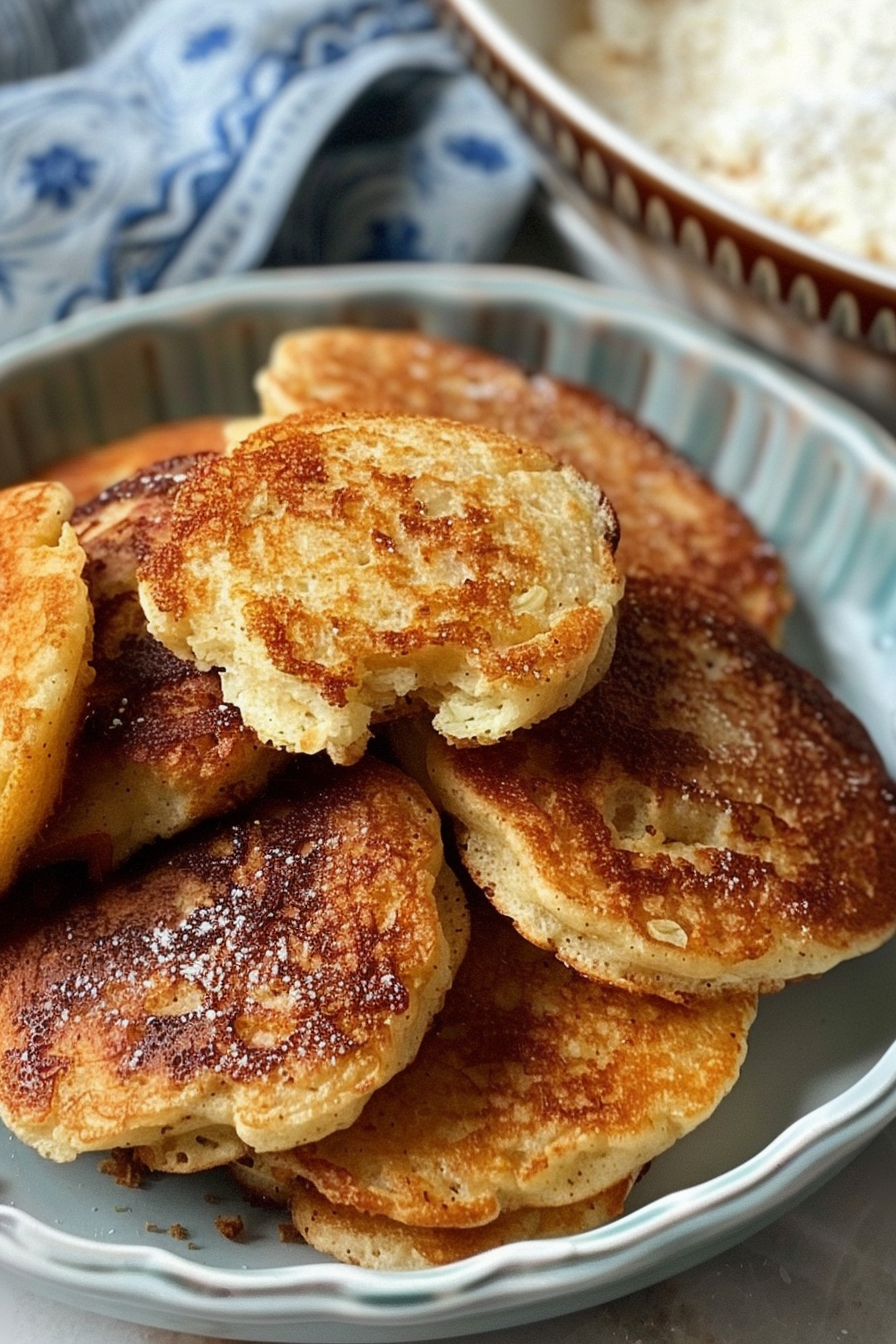 Fried Cornbread - Southern Cornmeal Hoecakes