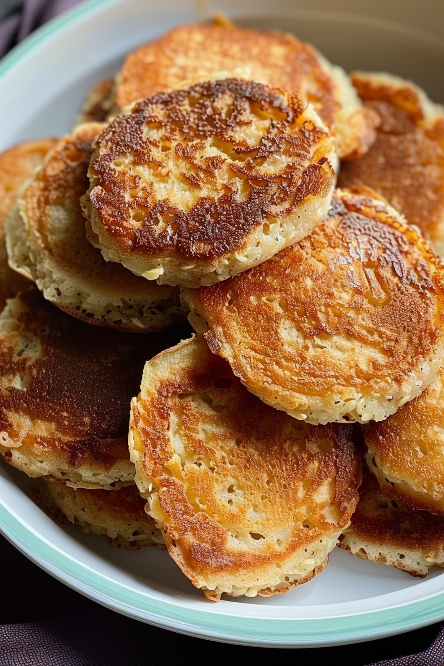 Fried Cornbread - Southern Cornmeal Hoecakes