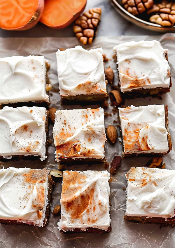 Homemade Sweet Potato Pie Bars