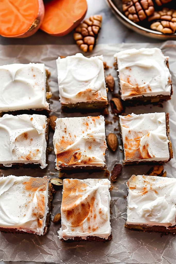 Homemade Sweet Potato Pie Bars