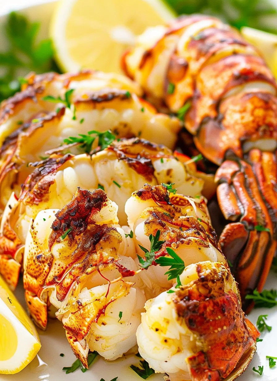 Simple Broiled Lobster Tail Recipe