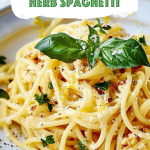 Simple Lemon and Herb Spaghetti