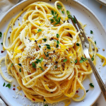 Simple Lemon and Herb Spaghetti