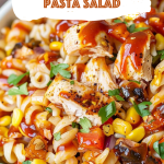 Smokey BBQ Chicken Pasta Salad