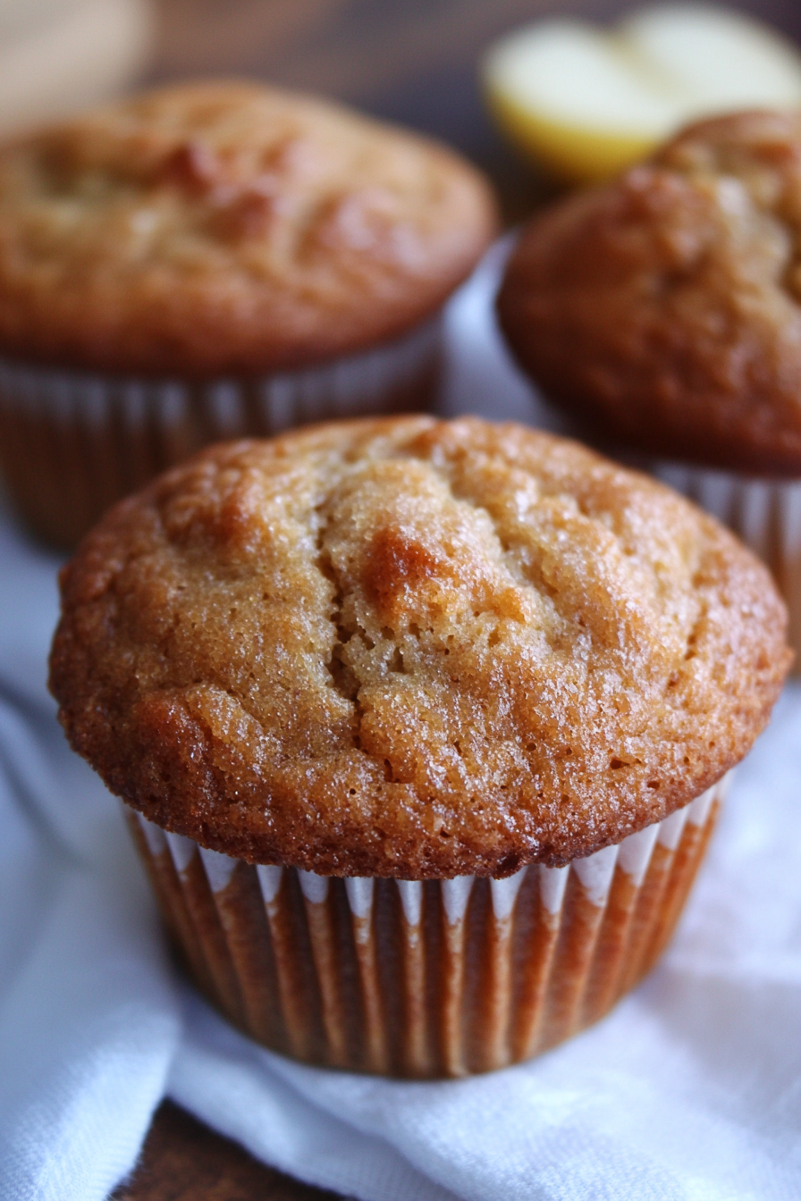 Easy Spiced Applesauce Muffins Recipe