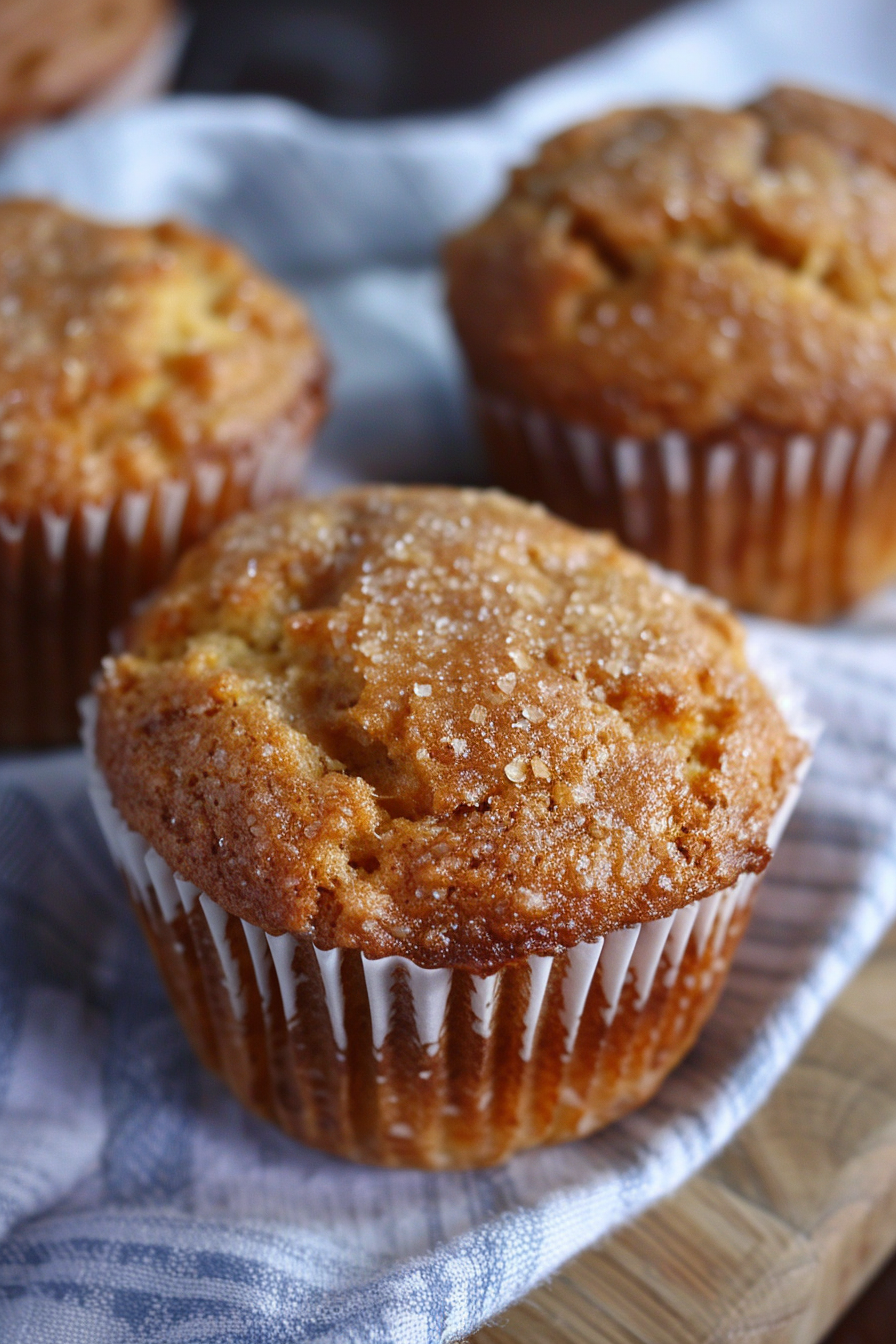 Easy Spiced Applesauce Muffins Recipe