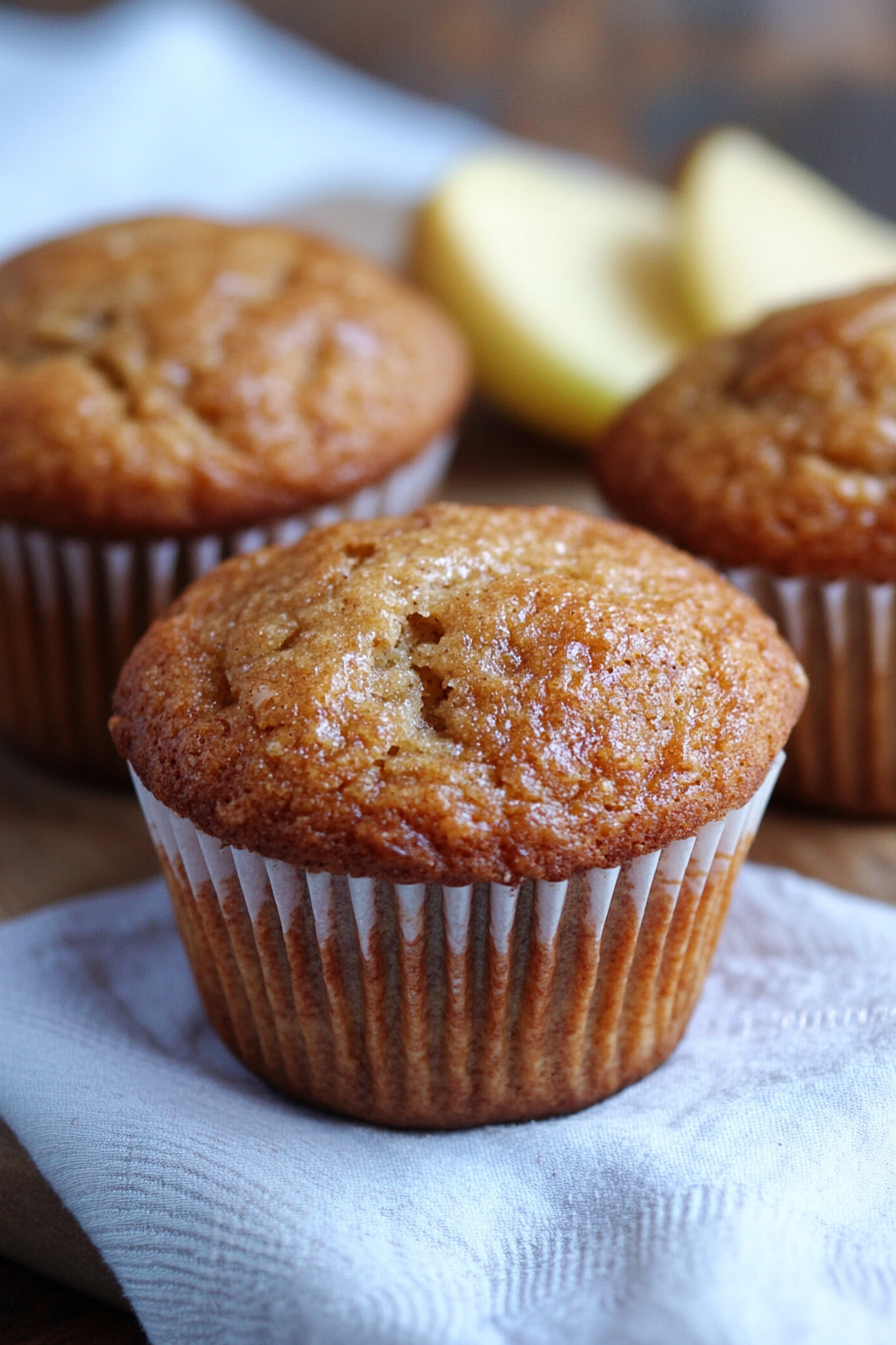 Easy Spiced Applesauce Muffins Recipe