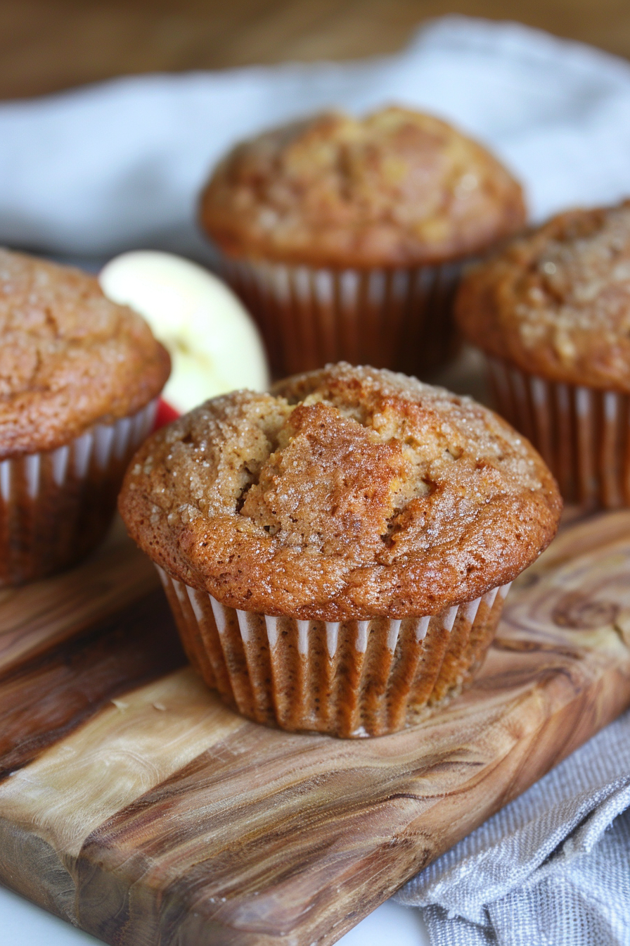 Easy Spiced Applesauce Muffins Recipe