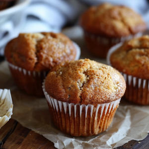 Easy Spiced Applesauce Muffins Recipe