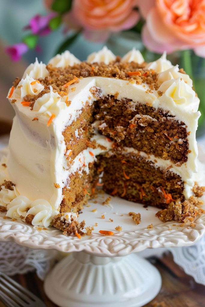 Famous Moist Carrot Cake