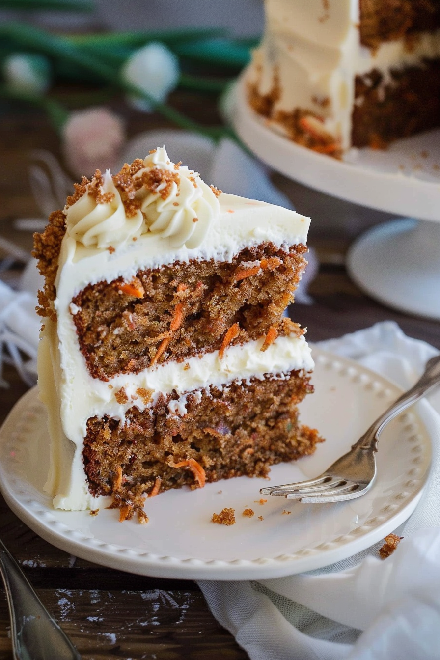 Famous Moist Carrot Cake