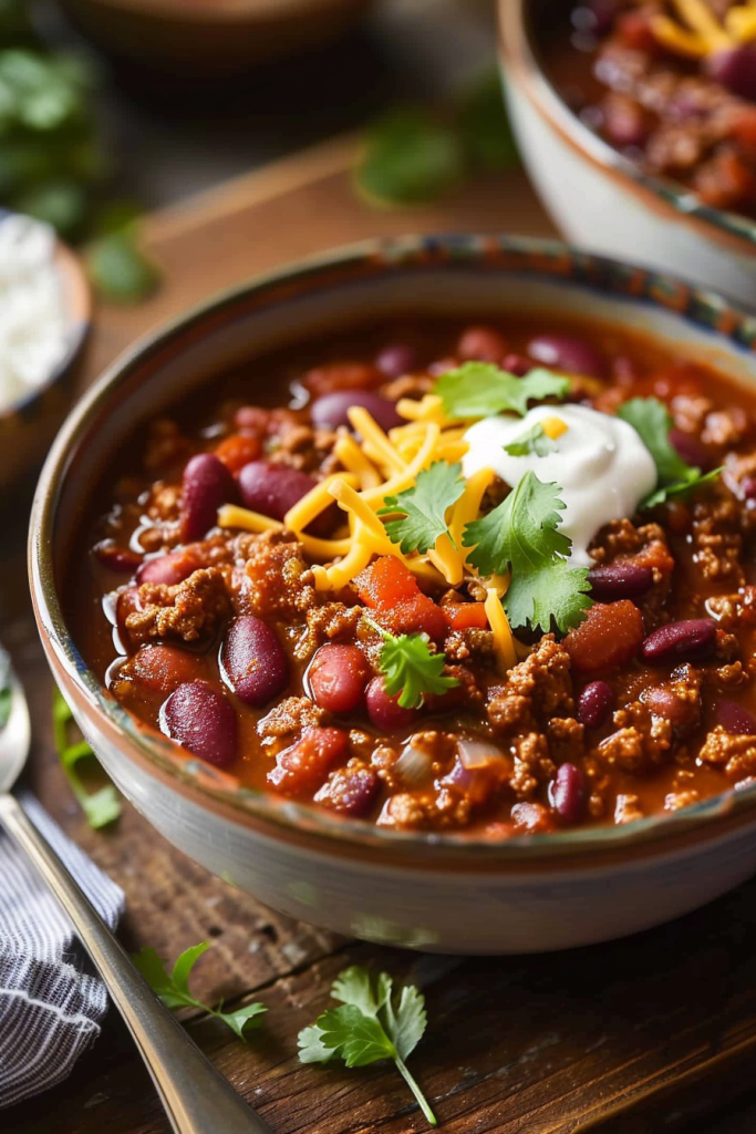 Classic Homemade Chili