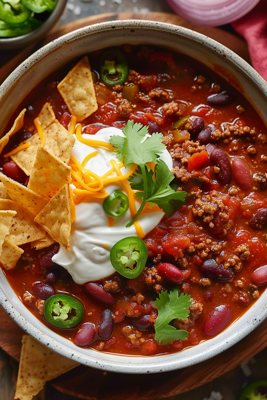 Classic Homemade Chili