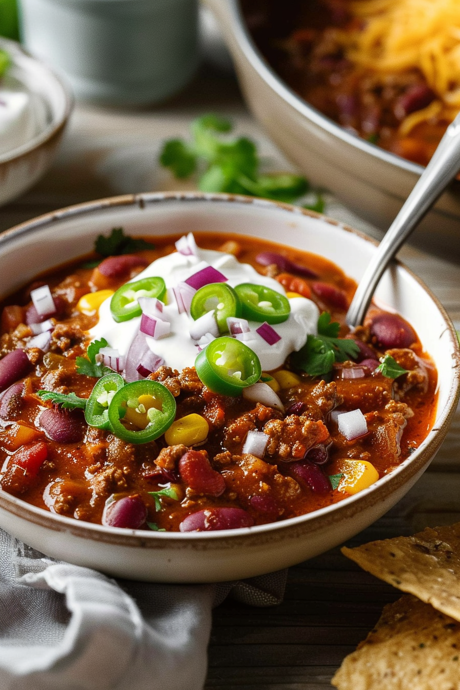 Classic Homemade Chili