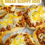 Toasted Garlic Bread Sloppy Joes