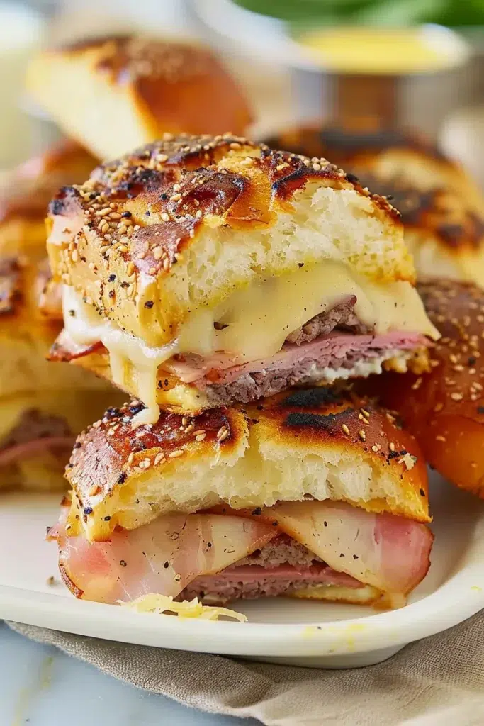 Tropical Baked Hawaiian Sandwiches