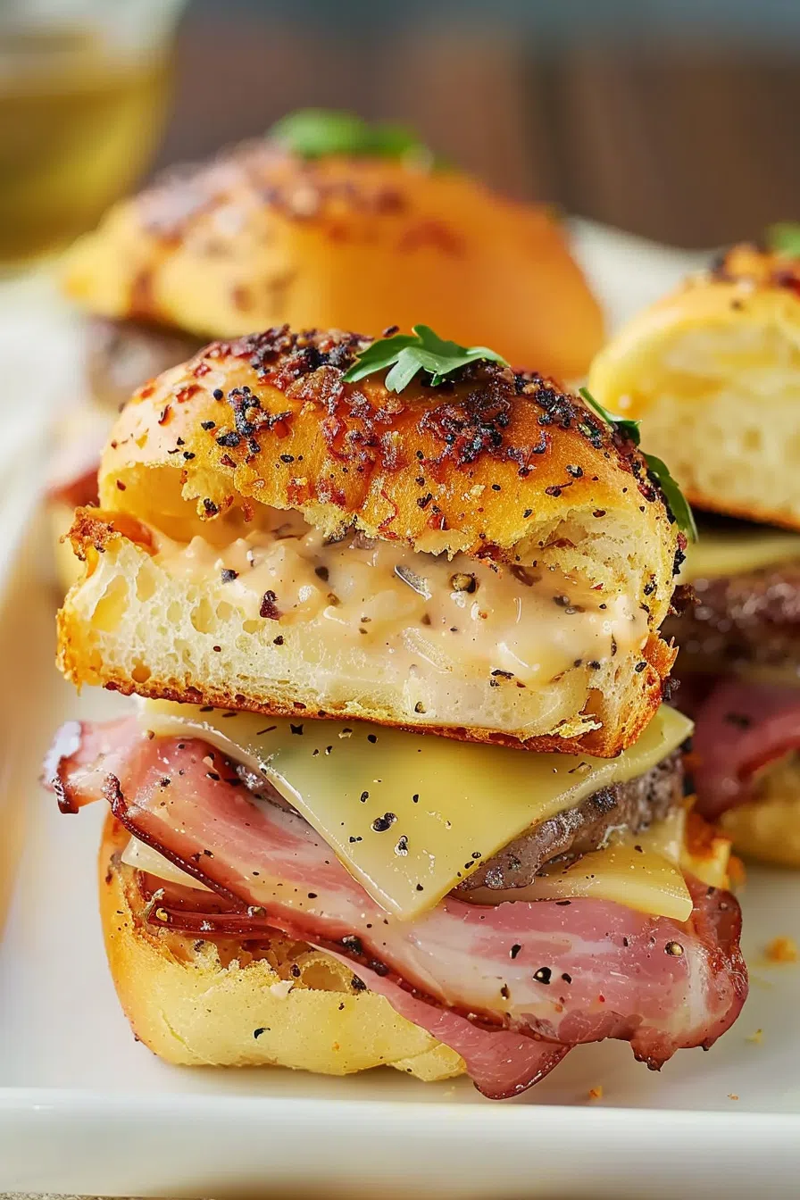 Tropical Baked Hawaiian Sandwiches