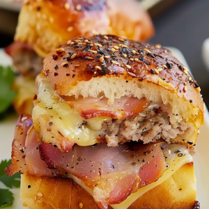 Tropical Baked Hawaiian Sandwiches