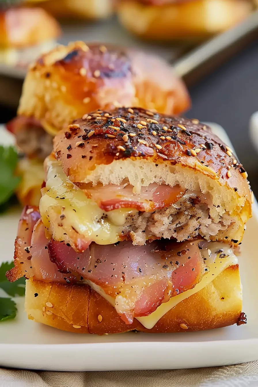 Tropical Baked Hawaiian Sandwiches