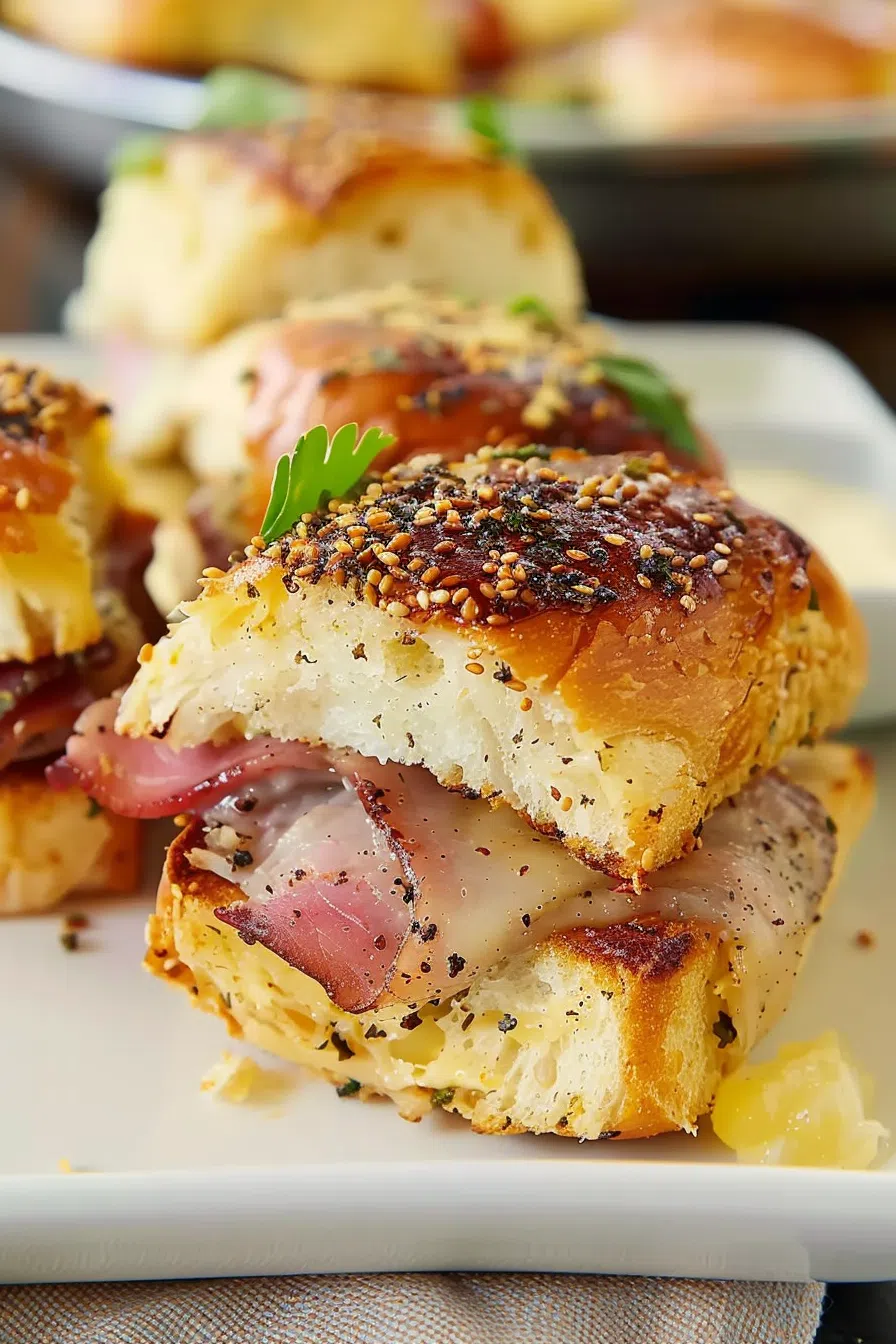 Tropical Baked Hawaiian Sandwiches