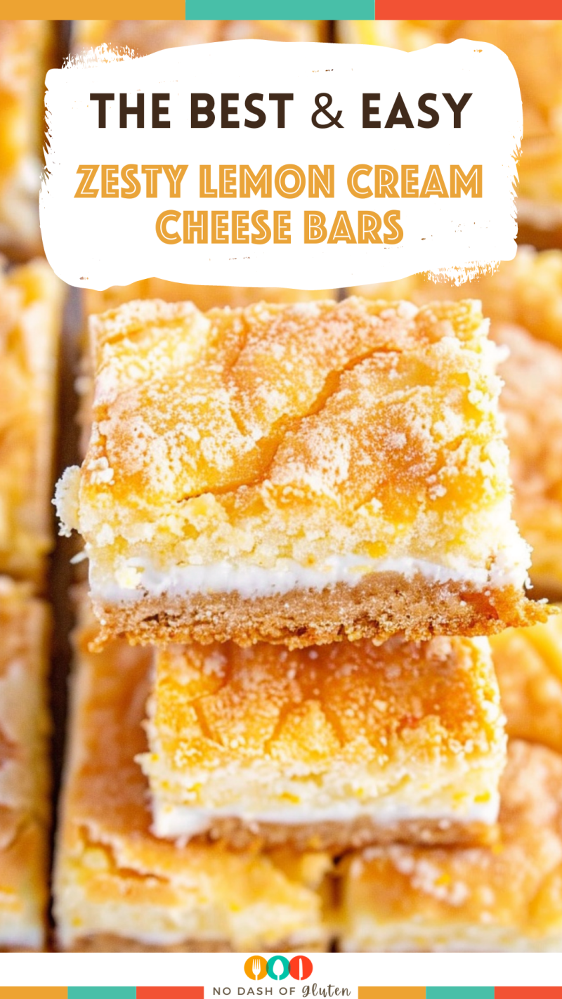 Zesty Lemon Cream Cheese Bars