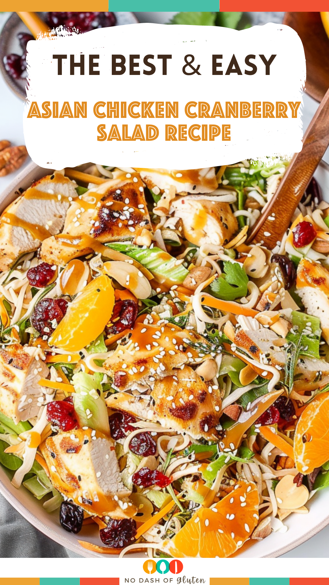 Asian Chicken Cranberry Salad Recipe