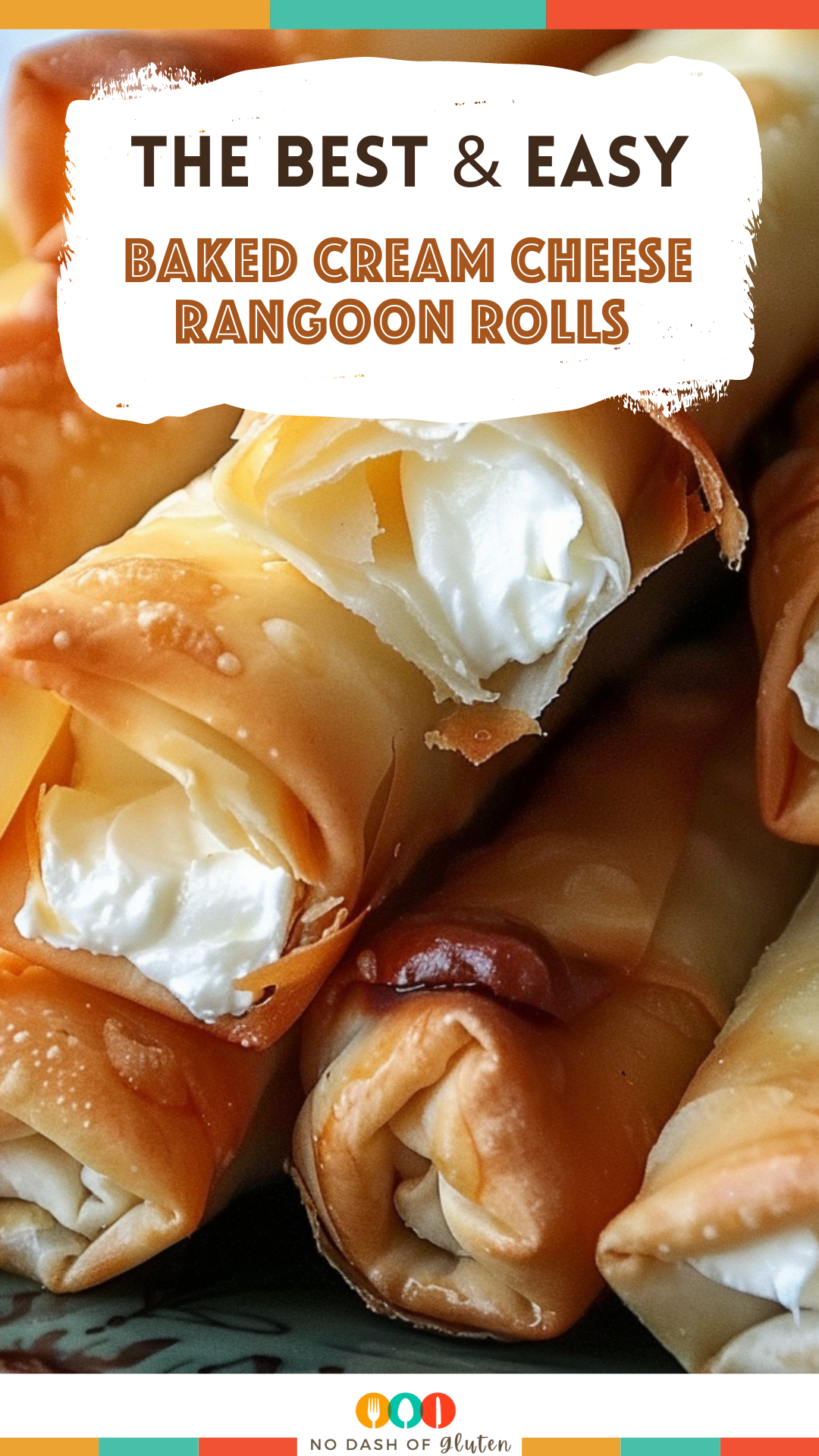 Baked Cream Cheese Rangoon Rolls Recipe