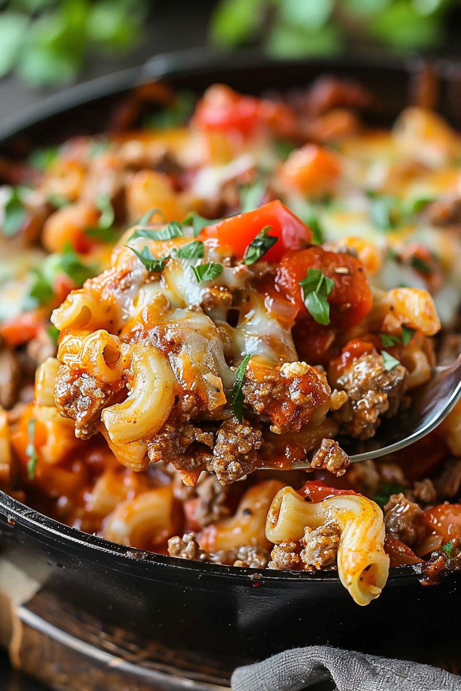 Beef Lombardi Casserole Recipe