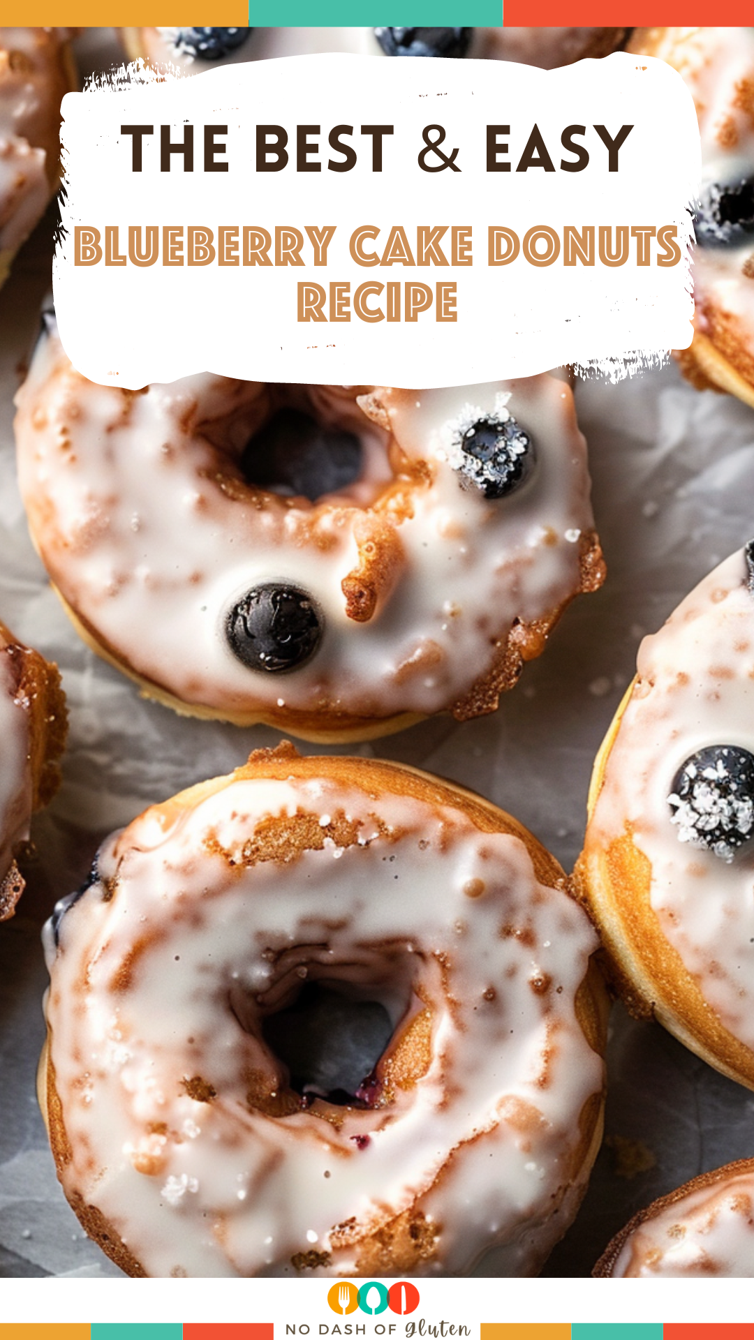 Blueberry Cake Donuts Recipe