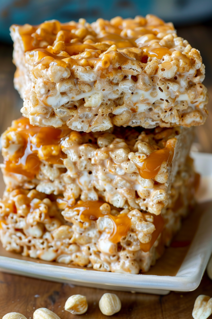 Brown Butter Dulce de Leche Rice Krispie Treats Recipe