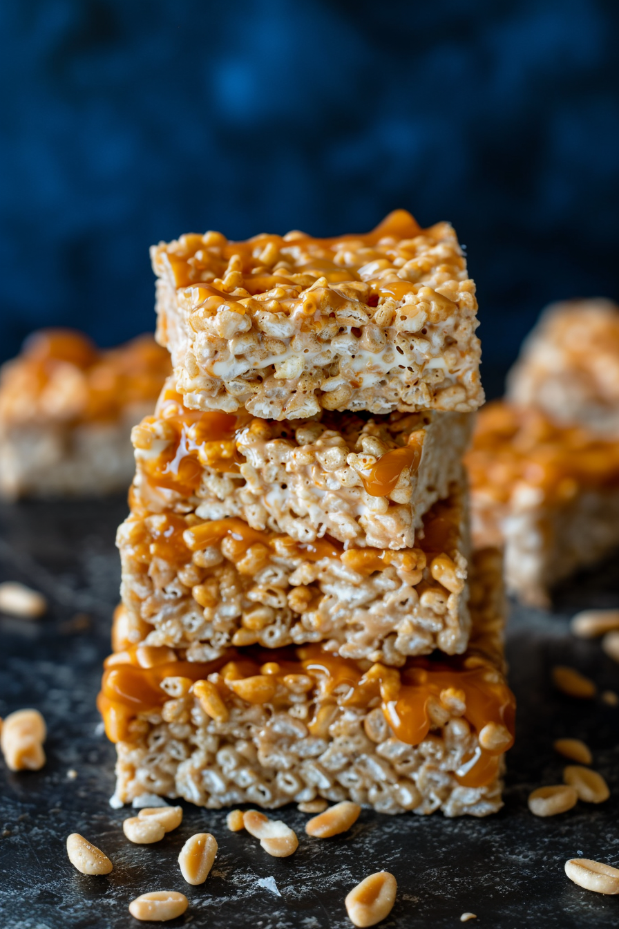 Brown Butter Dulce de Leche Rice Krispie Treats Recipe