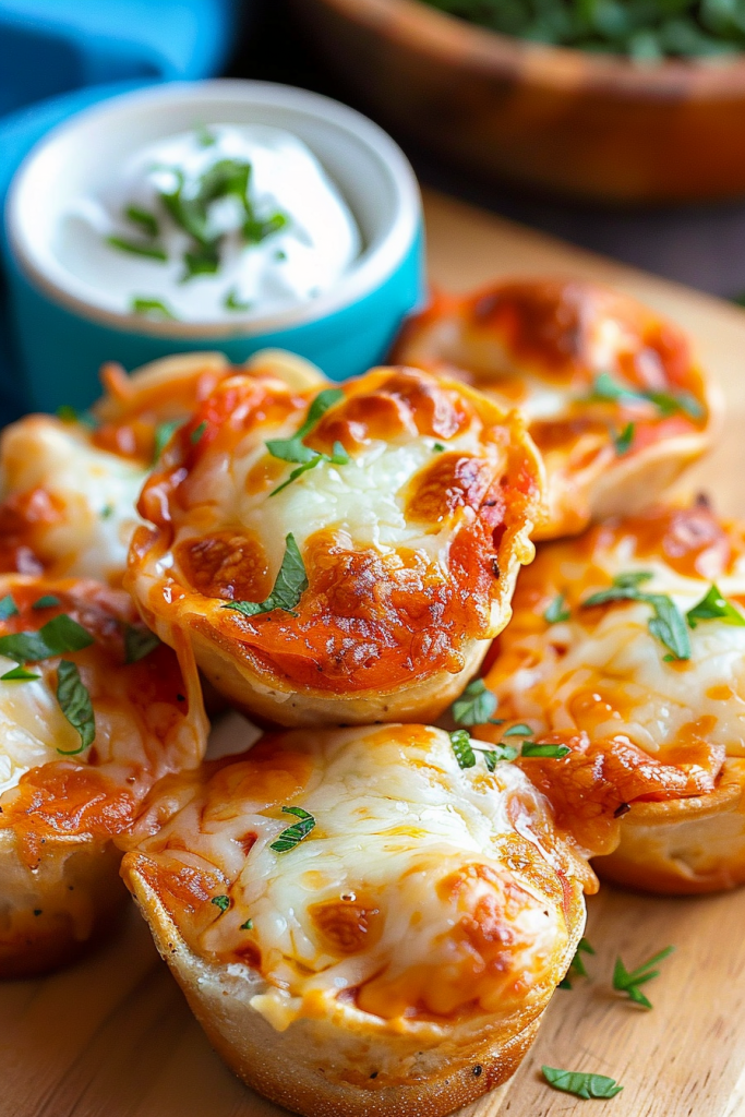 Chicken Parmesan Cups Recipe