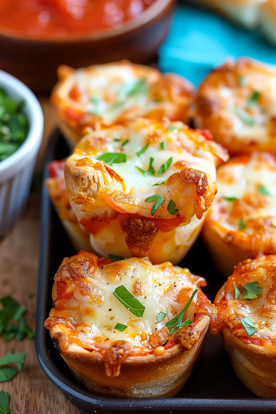 Chicken Parmesan Cups Recipe