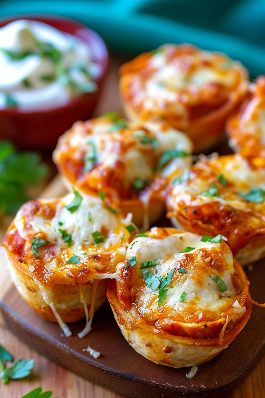 Chicken Parmesan Cups Recipe