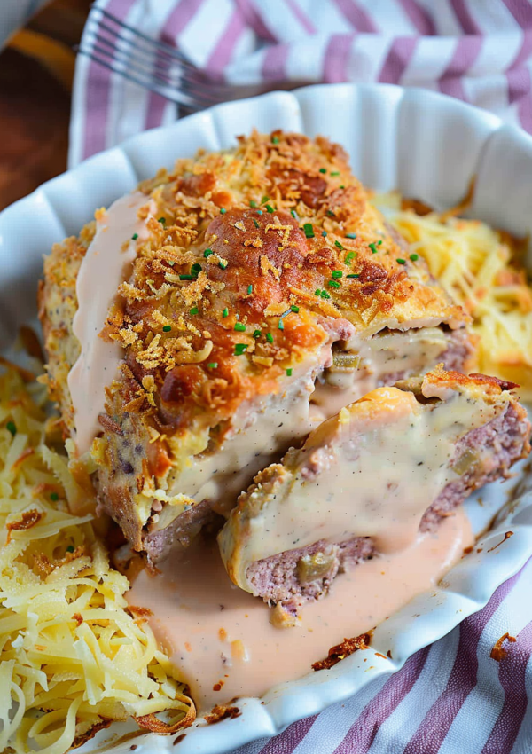 Chicken Cordon Bleu Meatloaf Recipe