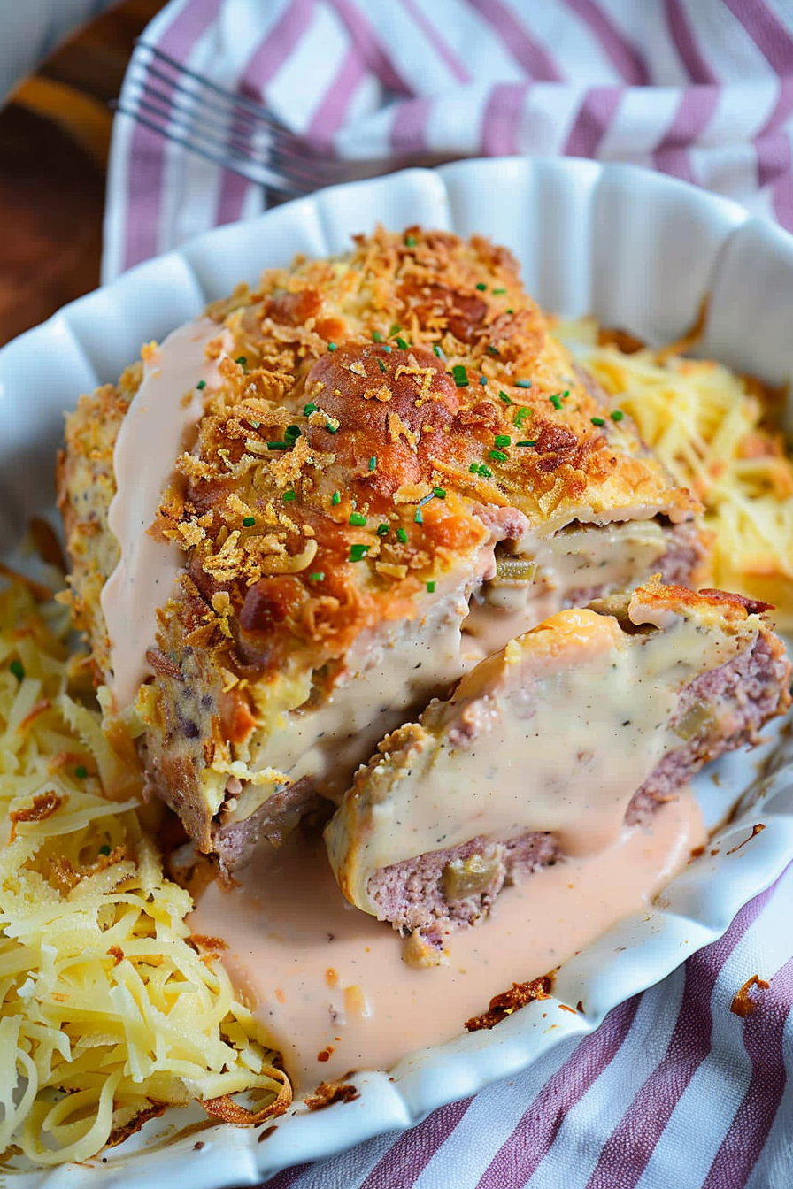 Chicken Cordon Bleu Meatloaf Recipe