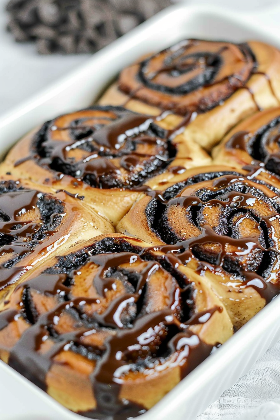 Chocolate Cinnamon Rolls Recipe