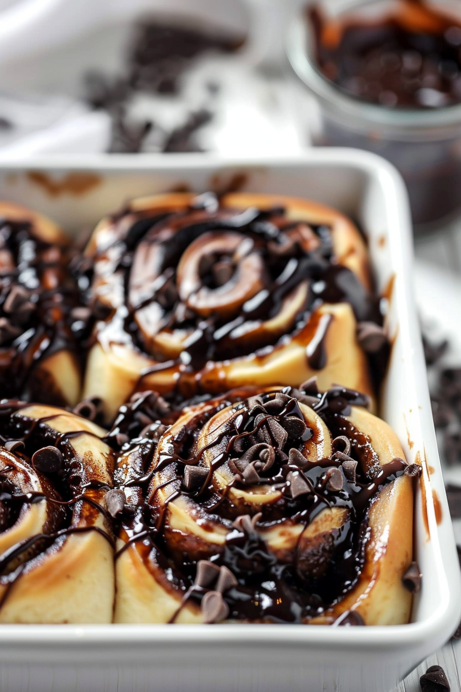 Chocolate Cinnamon Rolls Recipe